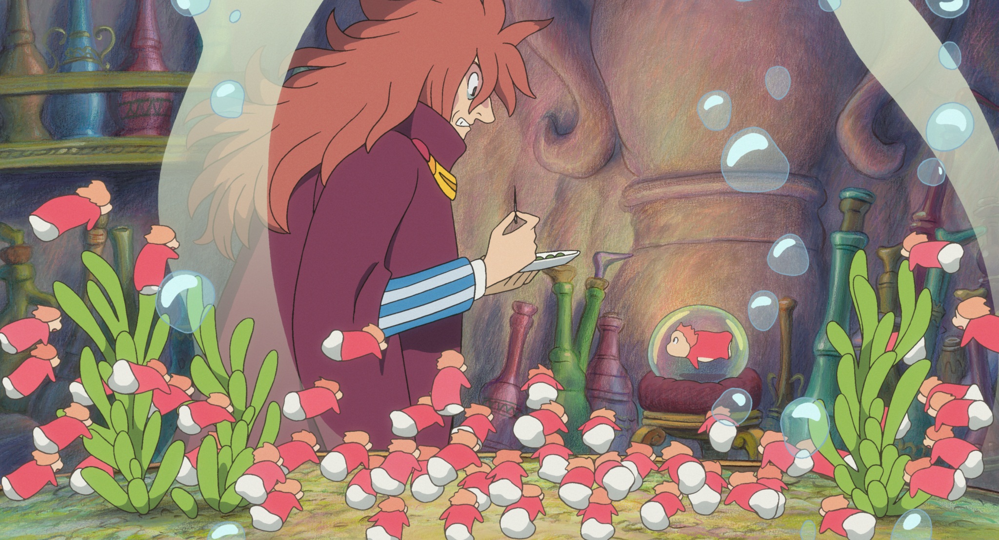 Ponyo sulla scogliera Studio Ghibli